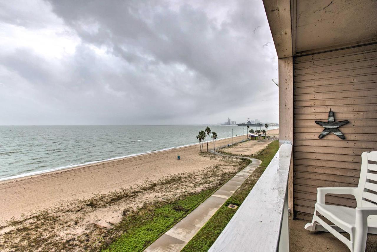 Breezy Beachfront Condo In Heart Of Corpus Christi Eksteriør bilde